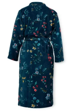 Pip Studio Bademäntel|Bademäntel Les Fleurs Dunkel