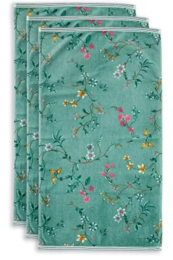 Pip Studio Handtücher|Badetuch Set/3 Les Fleurs 55X100 Cm