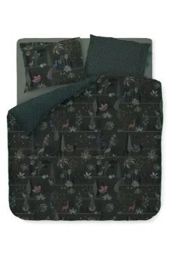 Pip Studio Bettbezüge|Bettbezug Alberi Dunkelgrun