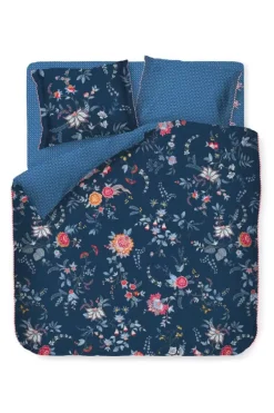 Pip Studio Bettbezüge|Bettbezug Flower Festival Dunkel