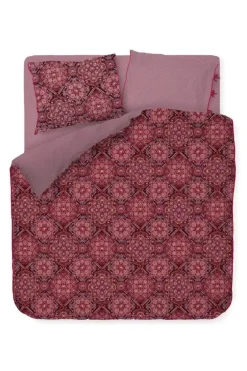 Pip Studio Bettbezüge|Bettbezug Il Mosaico Dunkelrot