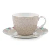 Pip Studio Tasse & Untertasse|Blushing Birds Espresso Tasse & Untertasse