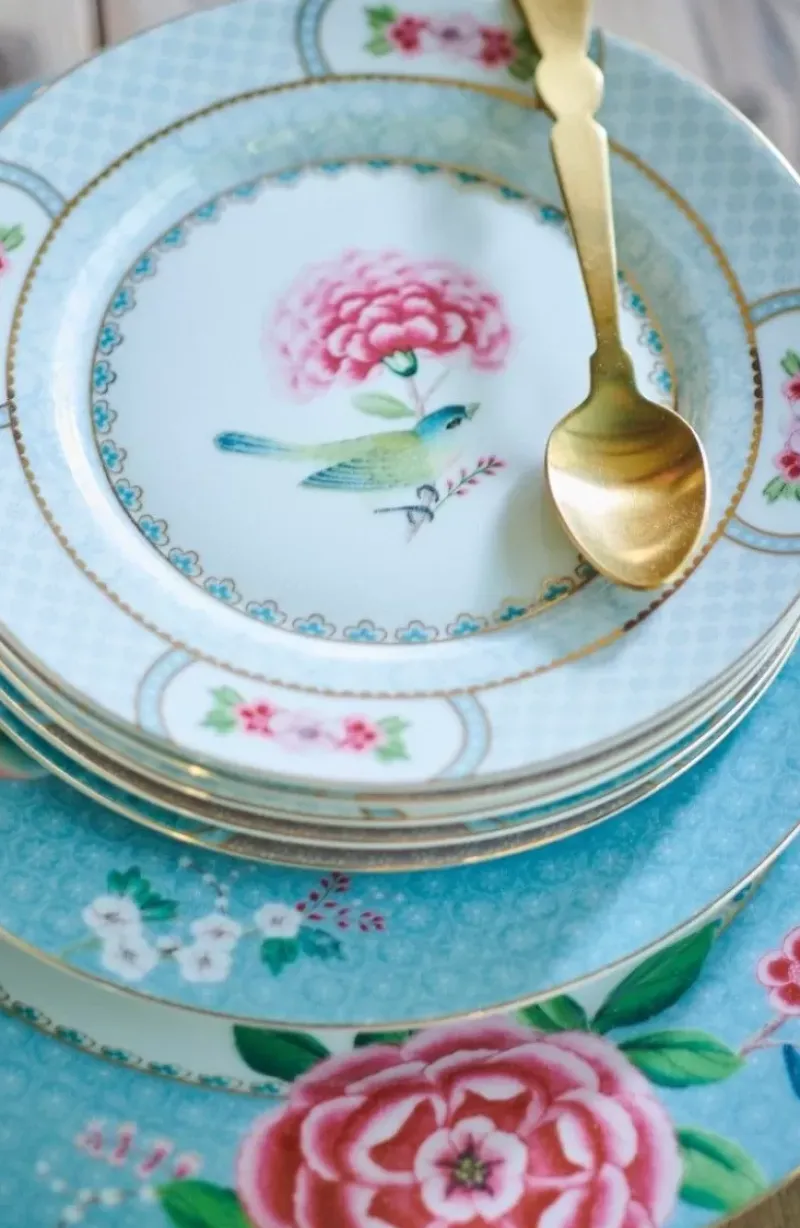 Pip Studio Gebäckteller|Blushing Birds Gebäckteller Weis 17 Cm