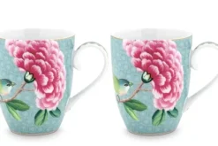 Pip Studio Kaffeetassen|Blushing Birds Set/2 Tassen Gros