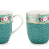 Pip Studio Kaffeetassen|Blushing Birds Set/2 Tassen Klein
