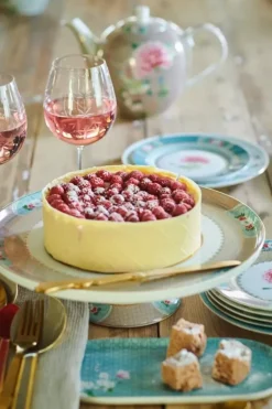 Pip Studio Tortenteller|Blushing Birds Tortenteller Gross Khaki