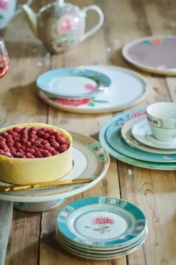 Pip Studio Tortenteller|Blushing Birds Tortenteller Gross Khaki