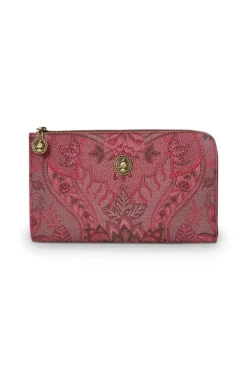 Pip Studio Necessaire|Flaches Necessaire Reisverschluss Kyoto Festival Dunkel