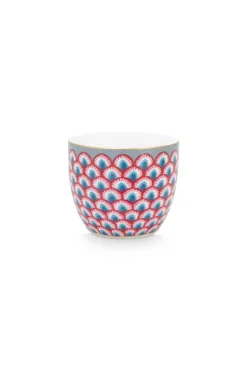 Pip Studio Eierbecher|Flower Festival Eierbecher Rot-Hell