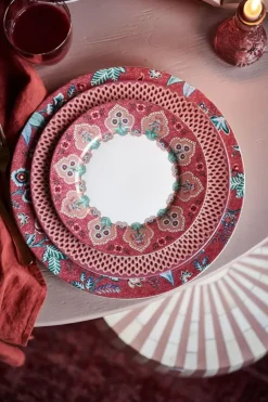 Pip Studio Frühstücksteller|Flower Festival Frühstücksteller Dunkel 21 Cm