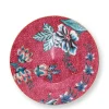 Pip Studio Gebäckteller|Flower Festival Petit Four Dark Pink 12Cm