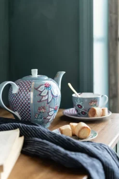 Pip Studio Gebäckteller|Flower Festival Petit Four Hell 12 Cm