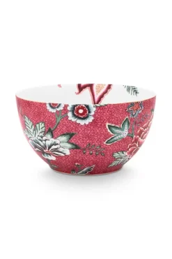 Pip Studio Schalen|Flower Festival Schale Dunkel 15 Cm