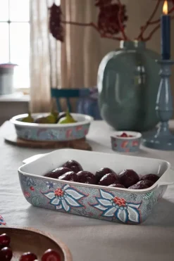 Pip Studio Backgeschirr|Flower Festival Servierschale Rechteckig Hell