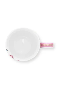 Pip Studio Teetassen|Flower Festival Tasse Gross Dunkel