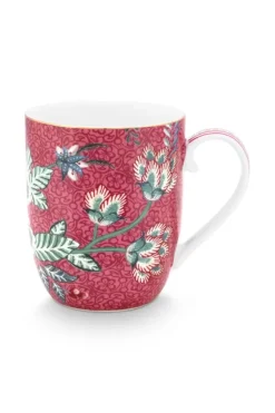 Pip Studio Kaffeetassen|Flower Festival Tasse Klein Dunkel