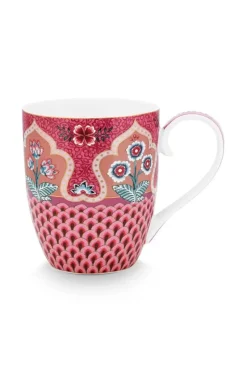 Pip Studio Teetassen|Flower Festival Tasse Xl Deco Dunkel