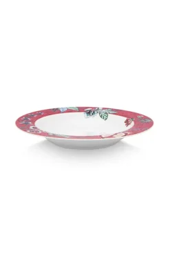 Pip Studio Tiefe Teller|Flower Festival Tiefen Teller Dunkel 21.5 Cm