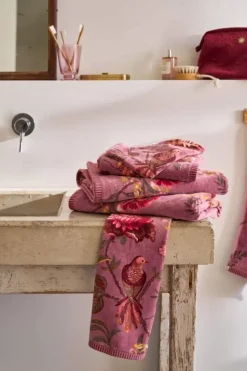 Pip Studio Gästetücher|Gastehandtuch Set/3 Secret Garden Mauve 30X50Cm