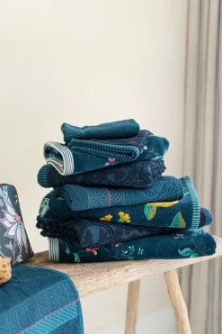 Pip Studio Gästetücher|Gastehandtuch Set/3 Soft Zellige Dunkel 30X50 Cm