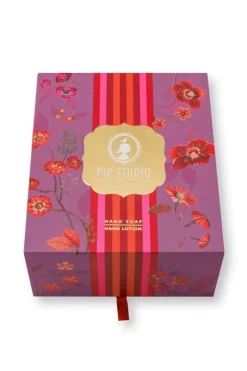 Pip Studio Körperpflege|Geschenkset Handseife & Handlotion Jasminteeblatter 475Ml