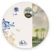 Pip Studio Frühstücksteller|Heritage Frühstücksteller Palme Weis 20 Cm