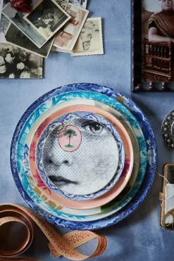 Pip Studio Frühstücksteller|Heritage Frühstücksteller Palme Weis 20 Cm