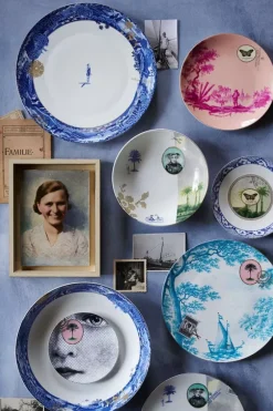 Pip Studio Gebäckteller|Heritage Gebäckteller Bemalt Rosa 18 Cm