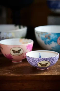 Pip Studio Schalen|Heritage Schale Fliese Blau 11 Cm