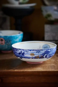 Pip Studio Schalen|Heritage Schale Grenze Blau 20 Cm