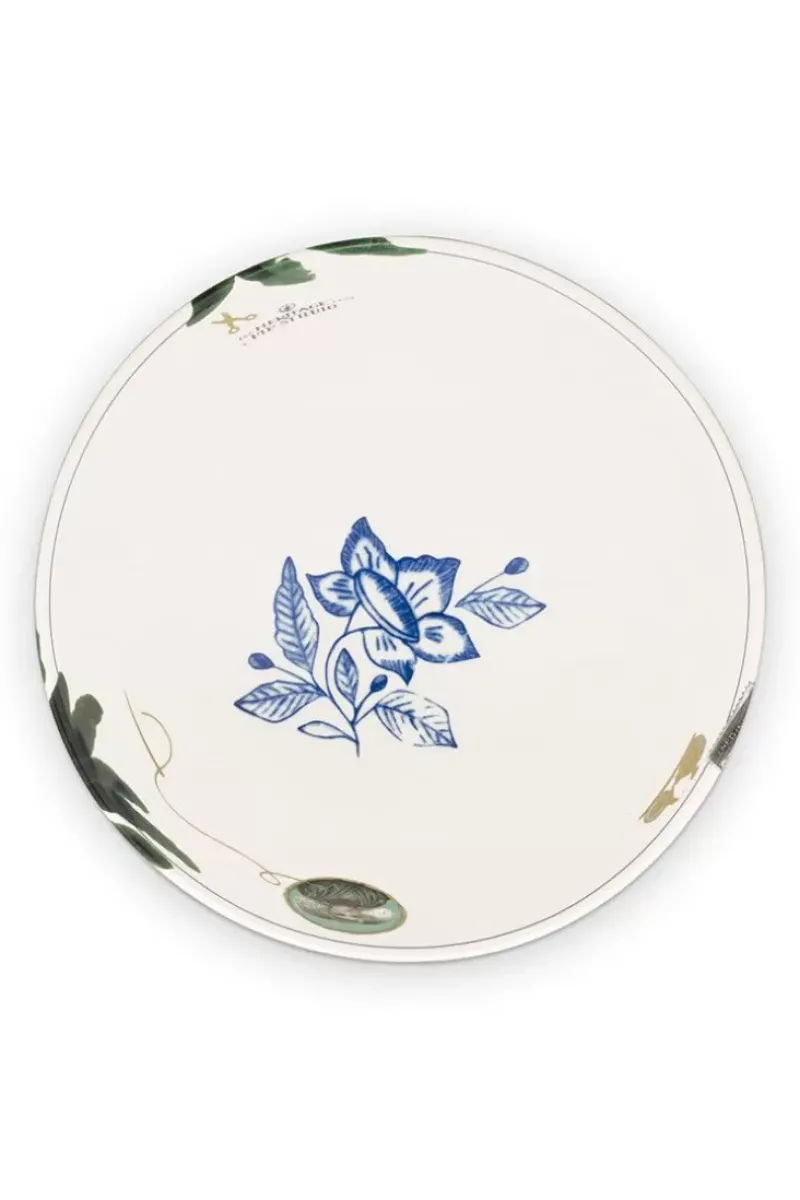 Pip Studio Salatschüsseln|Heritage Schale Palme Grun 23 Cm