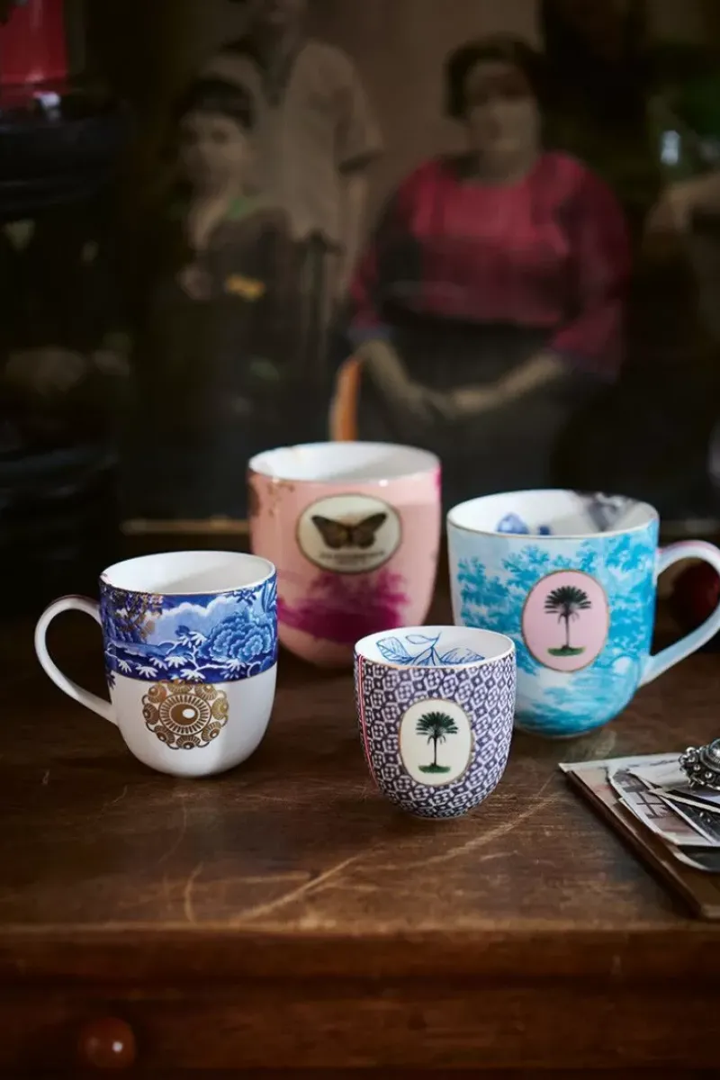 Pip Studio Teetassen|Heritage Tasse Large Boot Aqua