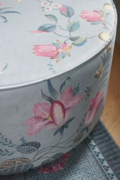 Pip Studio Hocker Und Stühle|Hocker Large Fleur Grandeur Grun