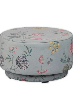 Pip Studio Hocker Und Stühle|Hocker Large Fleur Grandeur Grun