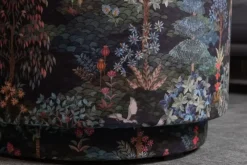 Pip Studio Hocker Und Stühle|Hocker Large Pip Garden Dunkelblau