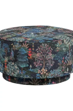 Pip Studio Hocker Und Stühle|Hocker Large Pip Garden Dunkelblau