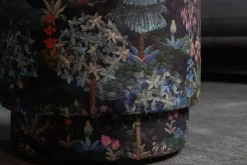 Pip Studio Hocker Und Stühle|Hocker Medium Pip Garden Dunkelblau