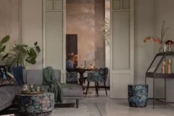 Pip Studio Hocker Und Stühle|Hocker Medium Pip Garden Dunkelblau