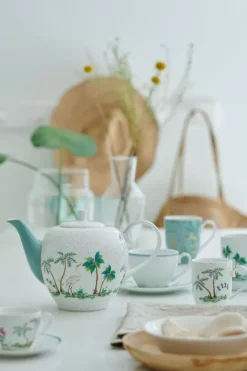 Pip Studio Tasse & Untertasse|Jolie Espresso Tasse & Untertasse Dots Gold