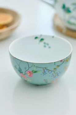 Pip Studio Schalen|Jolie Schale Flowers Blau 12 Cm