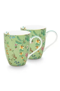 Pip Studio Porzellan Sets|Jolie Set/2 Tassen Gross Blumen