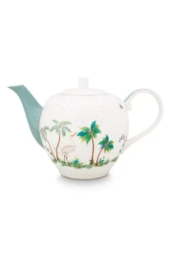 Pip Studio Teekannen|Jolie Teekanne Gross Dots Gold