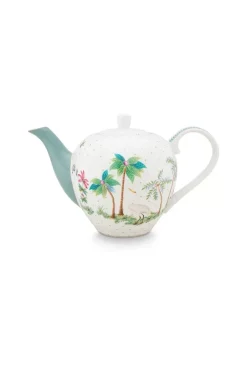 Pip Studio Teekannen|Jolie Teekanne Klein Dots Gold