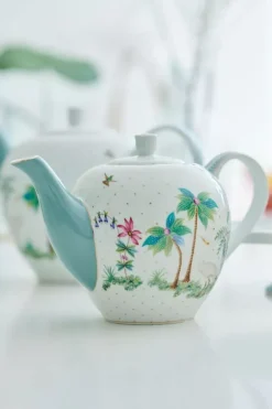 Pip Studio Teekannen|Jolie Teekanne Klein Dots Gold