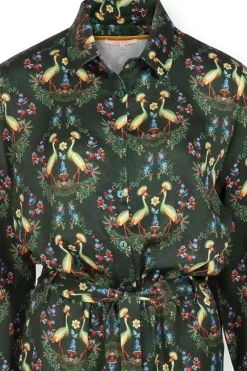 Pip Studio Jumpsuits|Jumpsuit Flirting Birds Grun