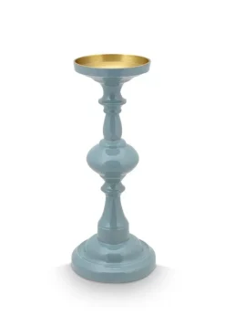 Pip Studio Kerzenhalter|Kerzenstander Blau 34 Cm