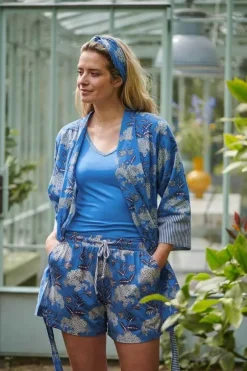 Pip Studio Kimonos|Kimono Flora Firenze Kobalt