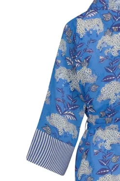 Pip Studio Kimonos|Kimono Flora Firenze Kobalt