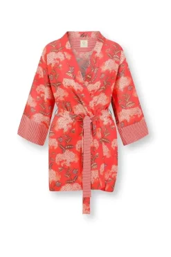 Pip Studio Kimonos|Kimono Flora Firenze Koralle