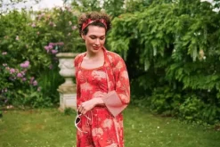 Pip Studio Kimonos|Kimono Flora Firenze Koralle